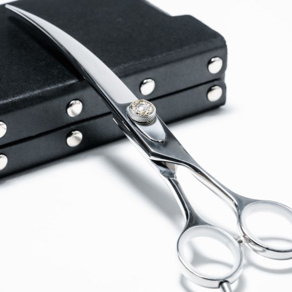 Nożyczki gięte Diamond Scissors 7" – zdjęcie 2