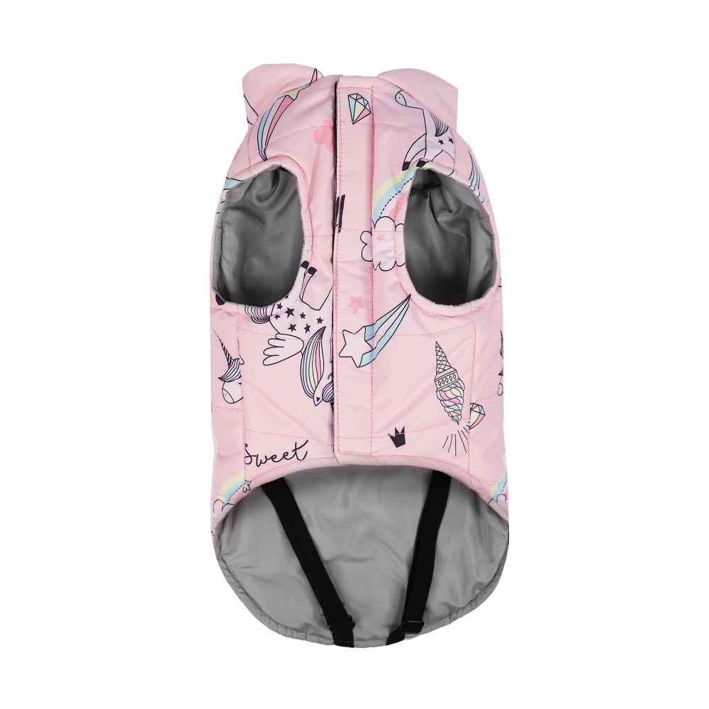 Kurtka Unicorno róż M 40 cm – zdjęcie 2