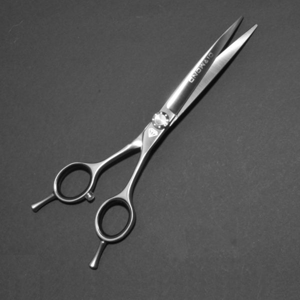 Nożyczki gięte Diamond Scissors 7" z mikroszlifem – zdjęcie 3