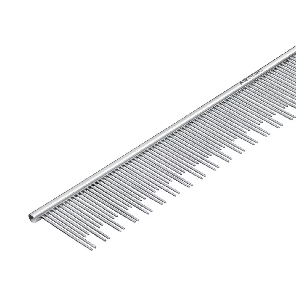 Grzebień do unoszenia i tapirowania sierści Artero Bear Volume Comb Double Prong 23 cm – zdjęcie 2