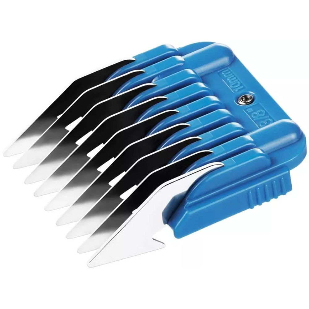 Nasadka dystansująca Heiniger #3 3/8" 10mm blue