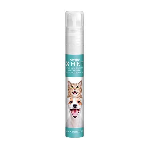 Artero X-Mint Oral Spray – Miętowy odświeżacz oddechu dla psa i kota, 14 ml