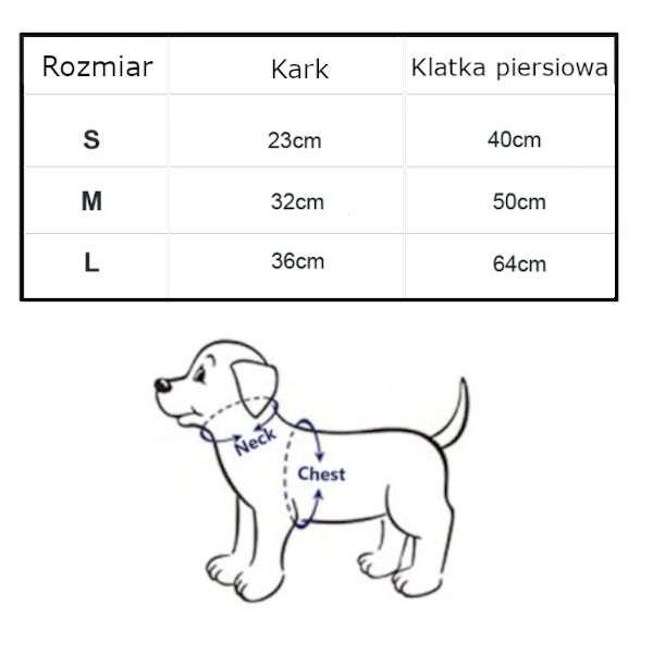 Szelki dla psa L obwód klatki 64 cm – zdjęcie 4