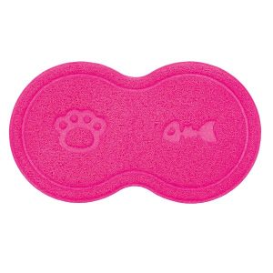 Mata pod miskę dla psa antypoślizgowa 42x26 cm