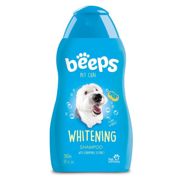 Beeps szampon whitening 500 ml dla białych psów
