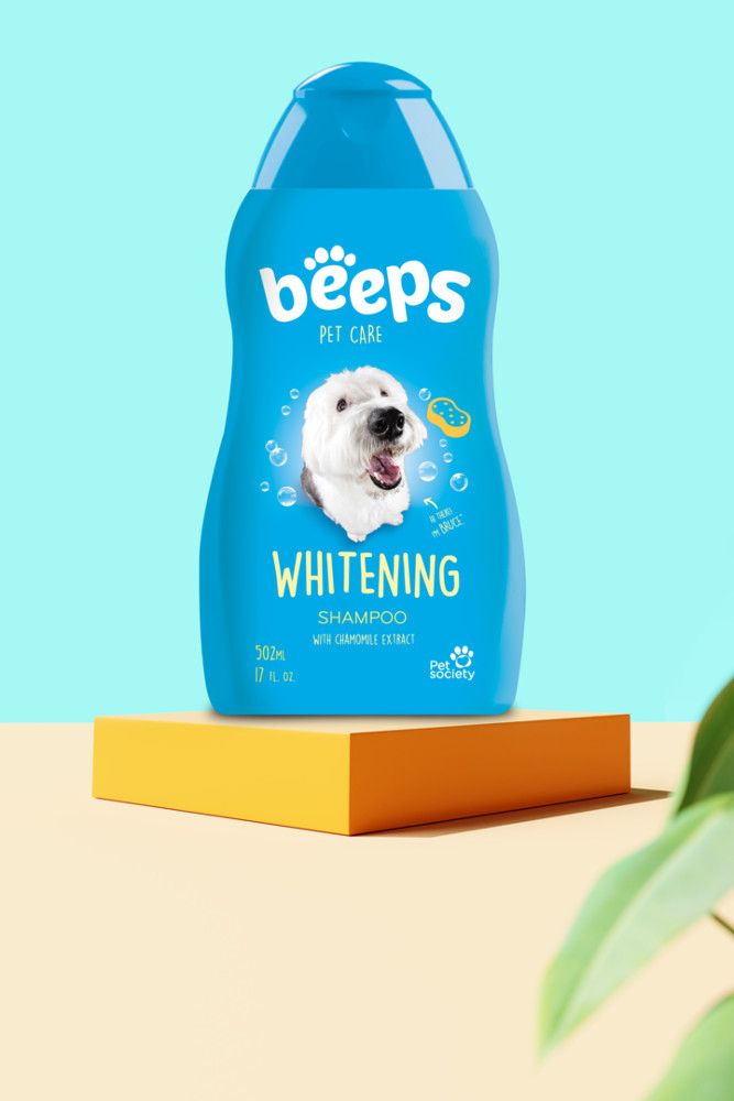 Beeps szampon whitening 500 ml dla białych psów – zdjęcie 2
