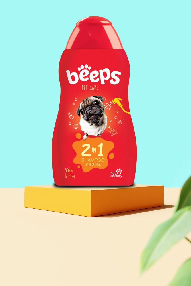 Beeps szampon z odżywką dla psa 2in1 500 ml – zdjęcie 2