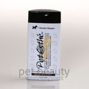 PetEsthe Black Shampoo System Przywracania Koloru Czekoladowy 400 ml dla długotrwałej głębi i blasku ciemnej sierści