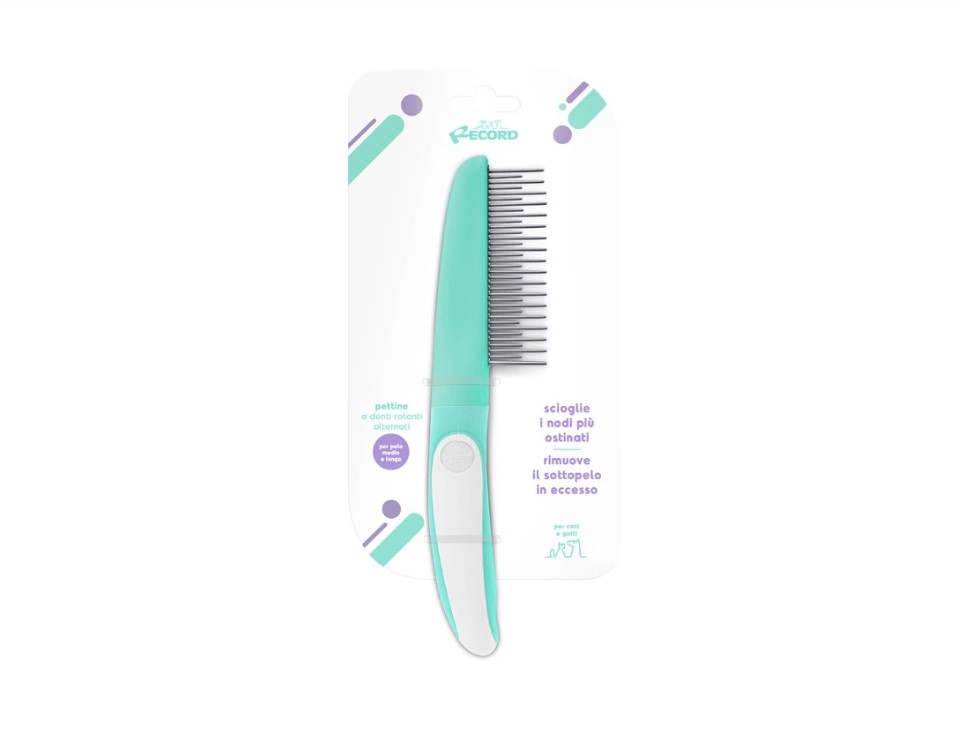 Grzebień Harmony z obracającymi się zębami 22cm – zdjęcie 2