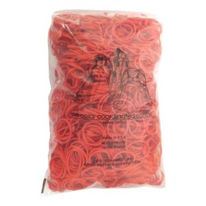 Lainee Gumki do top knotów #8 red 1800 sztuk
