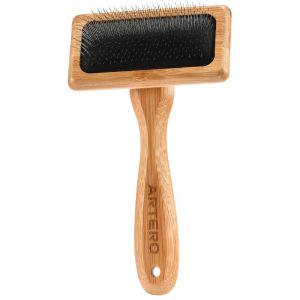 Twarda szczotka pudlówka dla psa Nature Slicker S