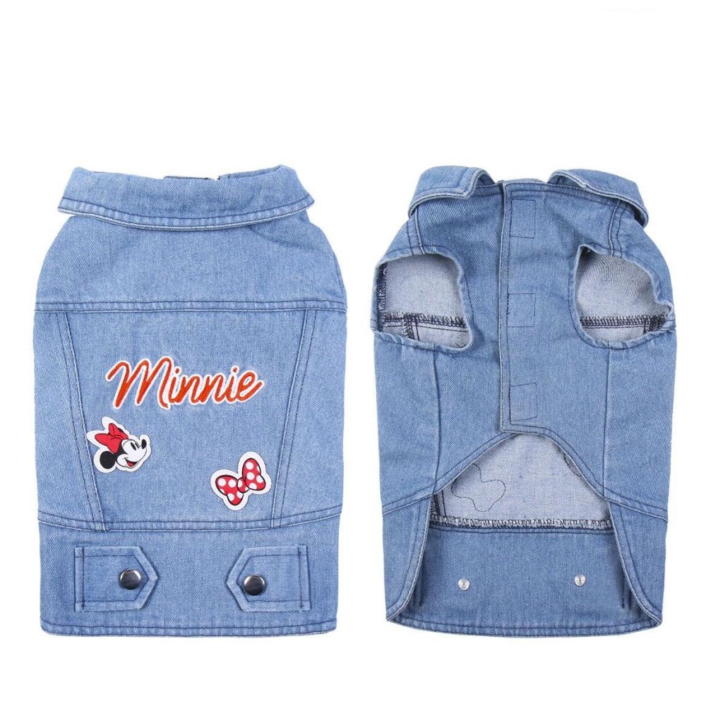 Kurtka Jeansowa Minnie dla psa XS 28 cm – zdjęcie 3