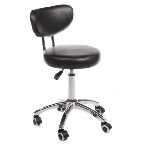 Taboret krzesło groomerskie BT 229 czarne