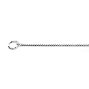 Metalowa obroża zaciskowa żmijka 60 cm