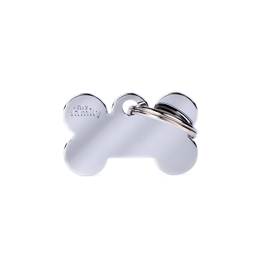Zawieszka MyFamily Basic Chrome kostka srebrna M