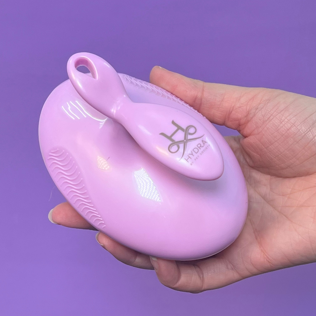 Szczotka silikonowa Hydra Violet Bath Brush – zdjęcie 2