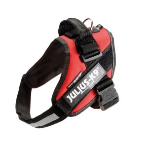 Szelki Julius K9 czerwone rozmiar 0 58-76cm IDC Power 14-25kg