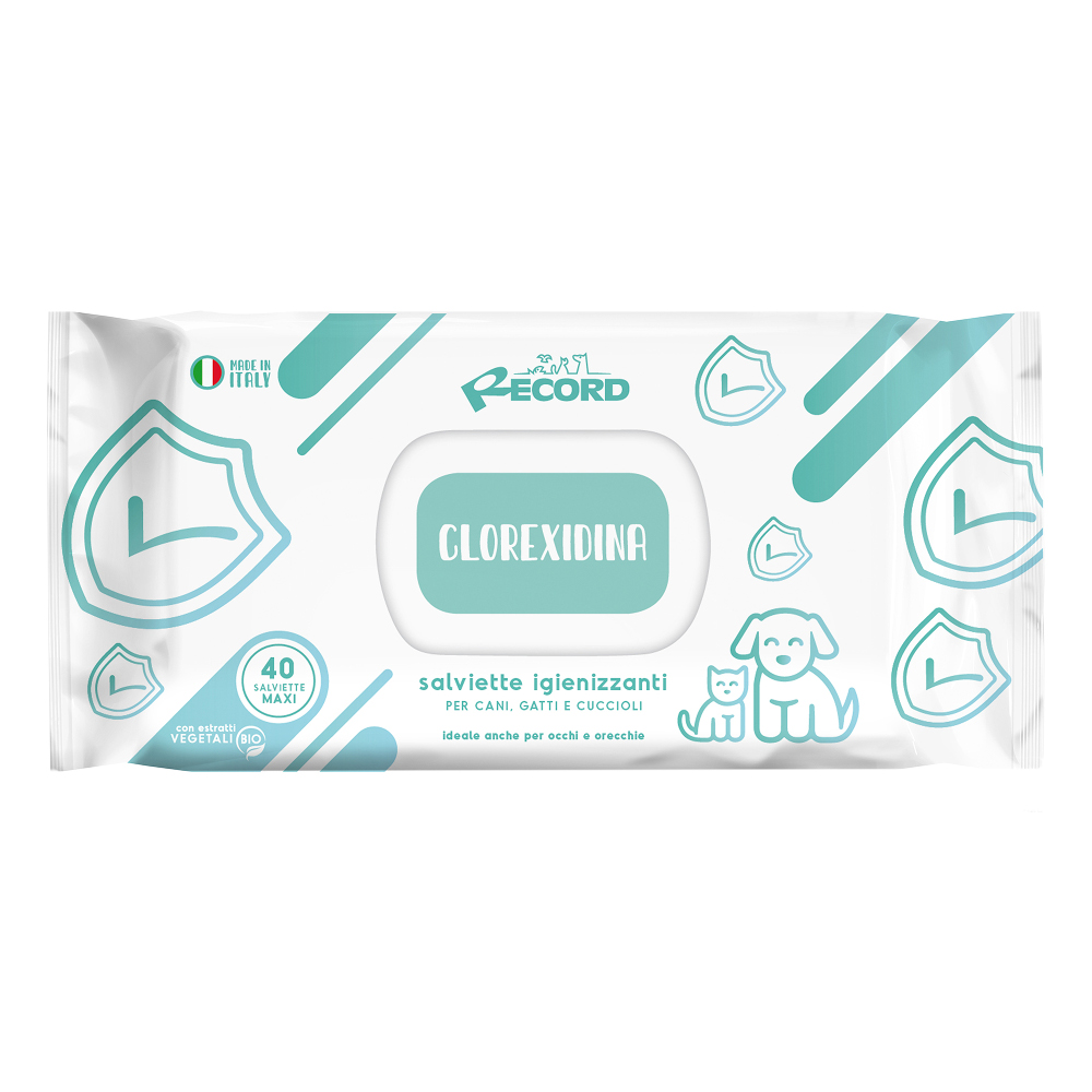 Chusteczki nawilżone Clorexidina 40 sztuk
