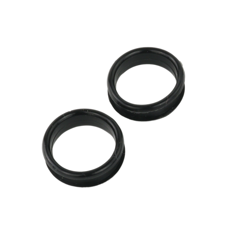 Ringi silikonowe Jargem czarny 18 mm – zdjęcie 3