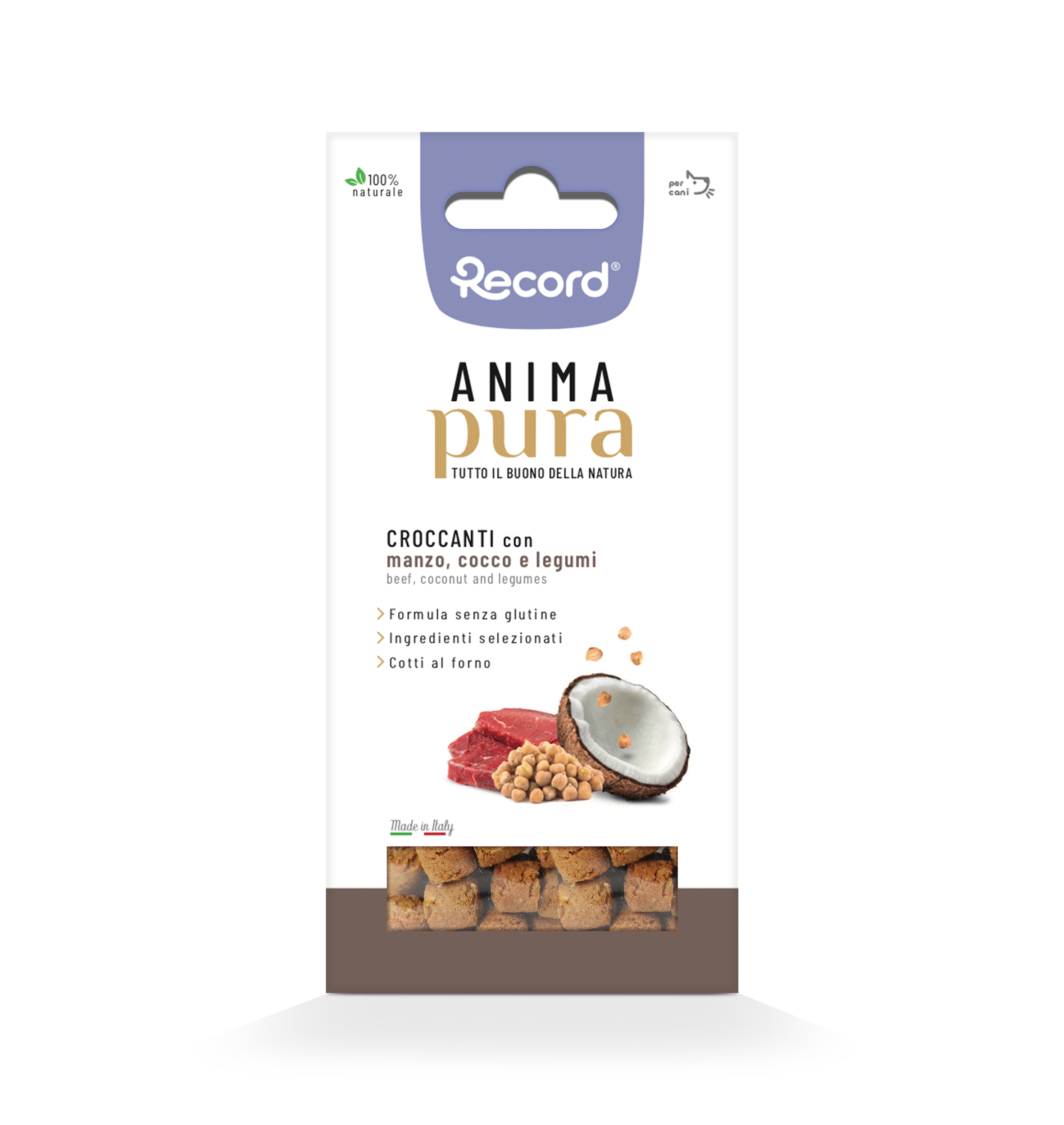 Smakołyki Anima Pura Record wołowina kokos 75g