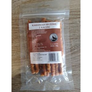 Canis Lupuss Kabanosy ryżowe z kaczki 100g