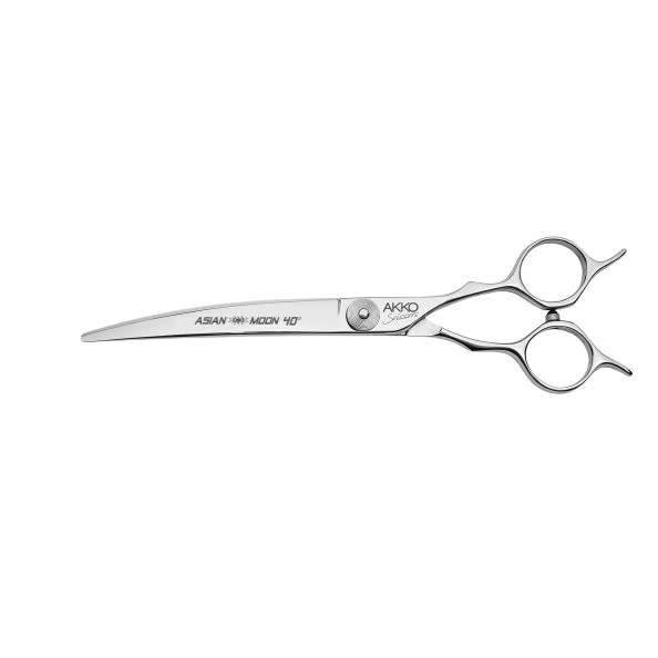 Nożyczki Akko Scissors by Paola Acco Asian Moon 40° Curved 7" – zdjęcie 3