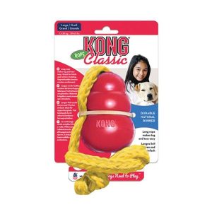Kong zabawka dla psa classic ze sznurkiem M
