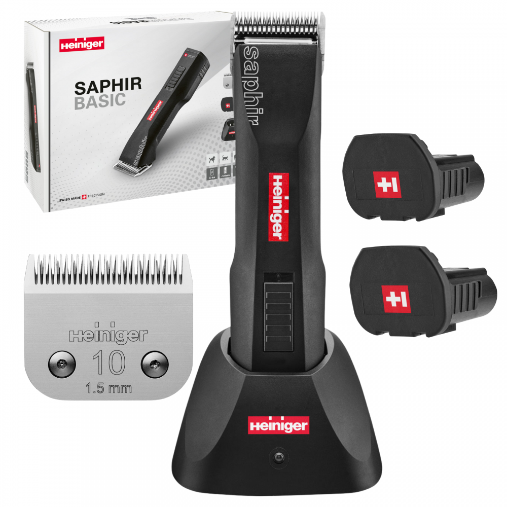 Maszynka Heiniger Saphir Basic #10 2 baterie