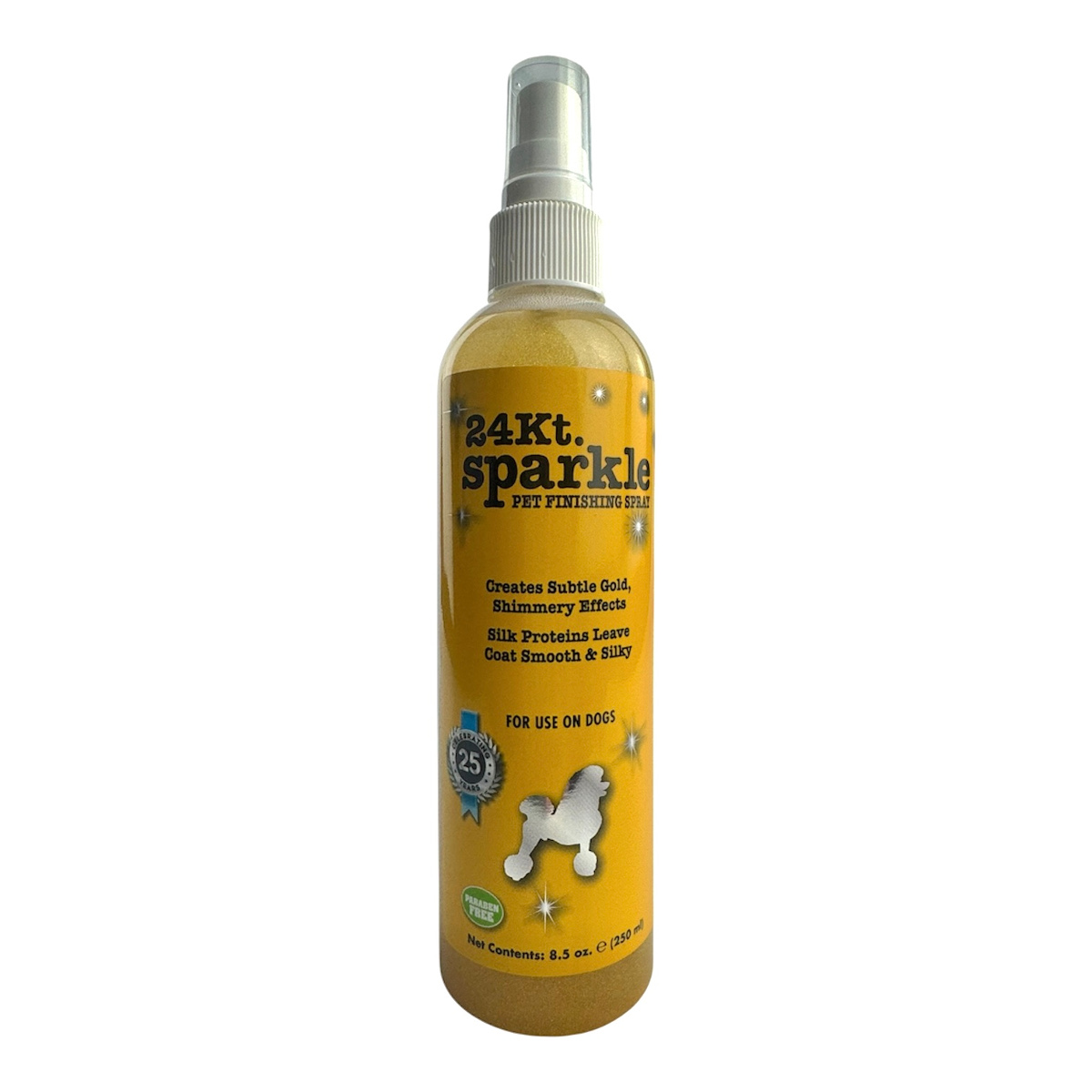 Odżywka Spray 24 KT Sparkle 250 ml złoty spray wykończeniowy