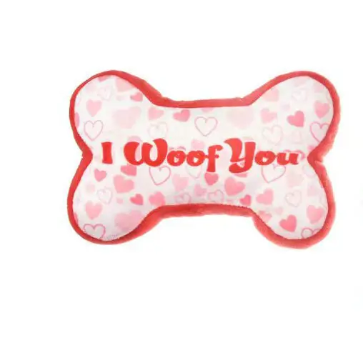 Pluszowa zabawka dla psa I Woof You 18x10 cm – zdjęcie 6