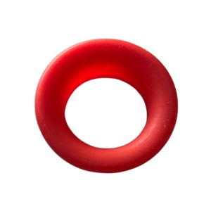 Uniwersalny gumowy ring ringi do nożyczek na kciuk Jargem czerwony