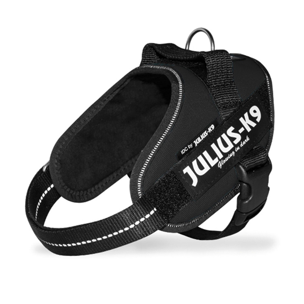 Szelki Julius K9 czarne #mini-mini 49-67cm 7-15kg