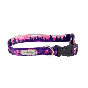 Obroża regulowana Be Nature S Mountains Amiplay 20-35 cm
