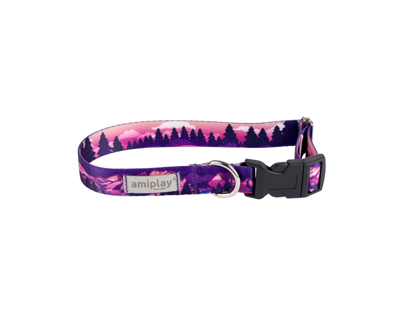 Obroża regulowana Be Nature S Mountains Amiplay 20-35 cm