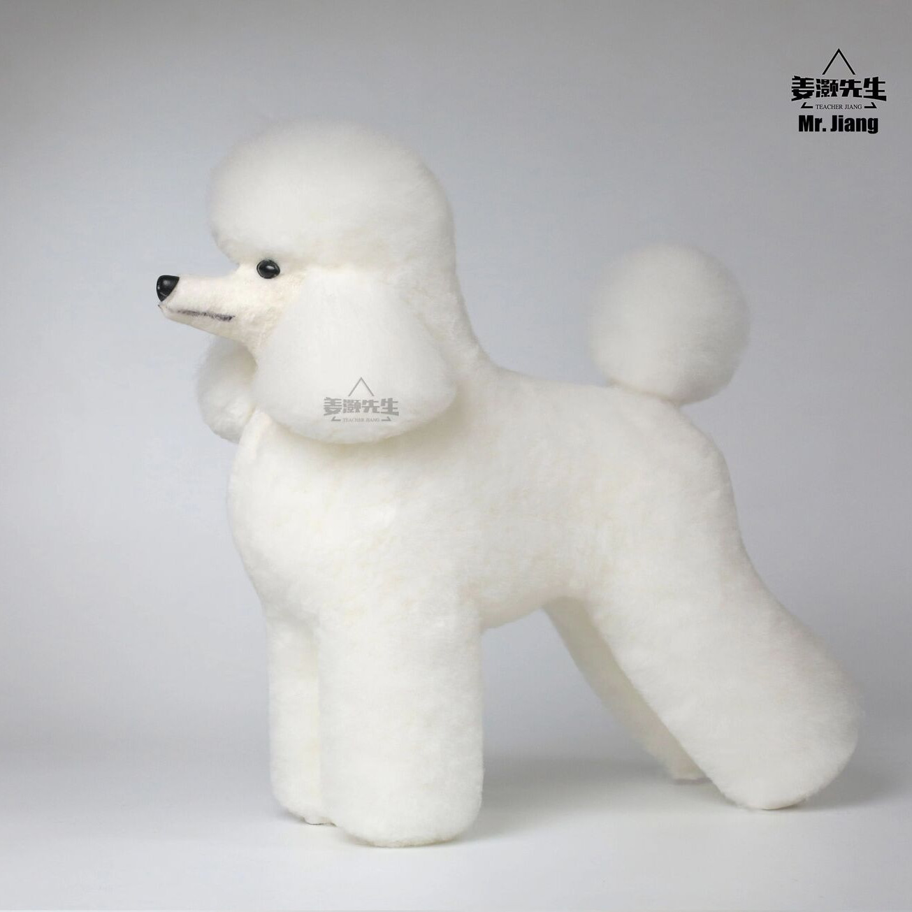 Włosy całe Poodle Lamb Wig white