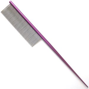 Aluminiowy grzebień ze szpikulcem fiolet