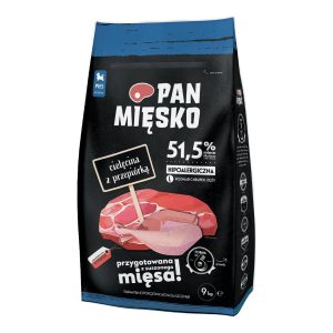 Karma Pan Mięsko cielęcina z przepiórką L 9 kg