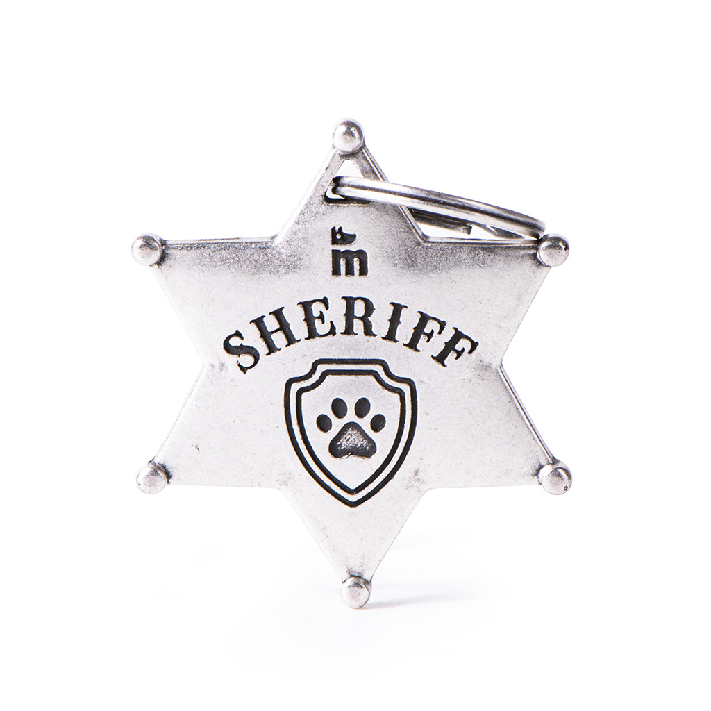 Zawieszka My Family CHARMS Sheriff z grawerem