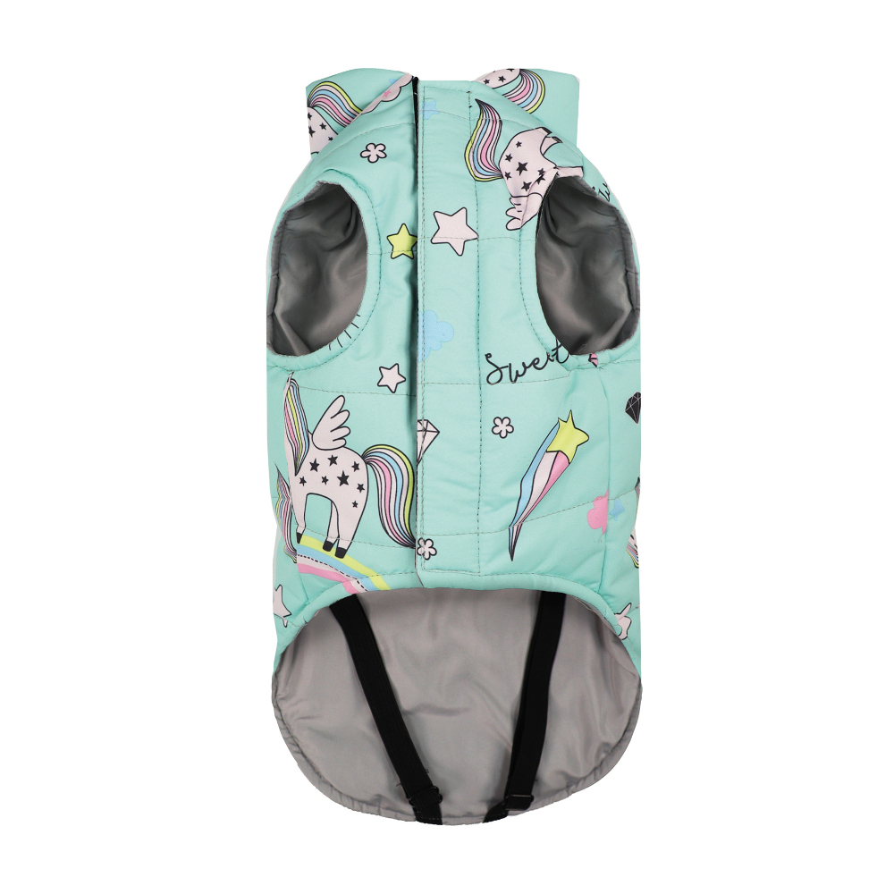 Kurtka Unicorno zielona 2XS 25 cm – zdjęcie 3