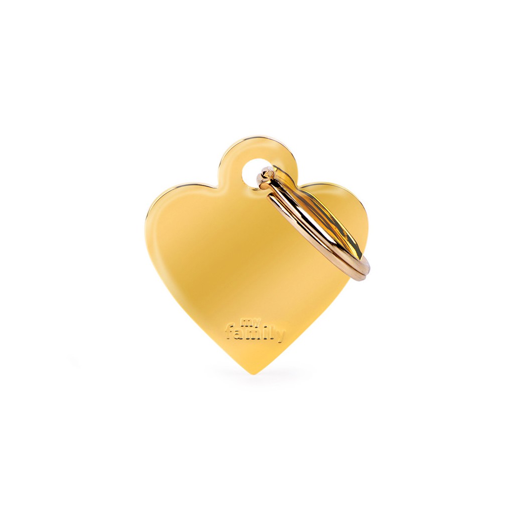 Zawieszka MyFamily Basic Gold serce M