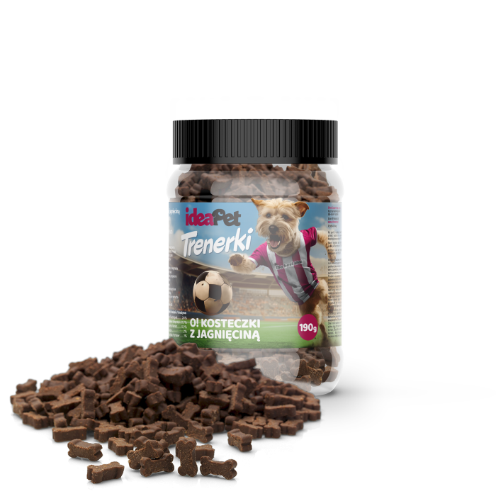 IdeaPet Kosteczki z jagnięciną 190g