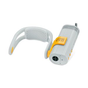 Cicha ręczna suszarka Artero Exo hands free 1300W z możliwością mocowania na szyi grey