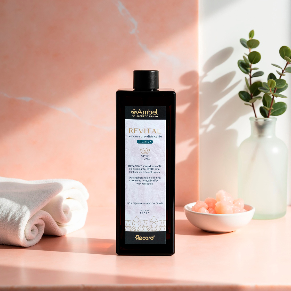 Spray ułatwiący rozczesywanie Ambel Revital 500 ml – zdjęcie 3