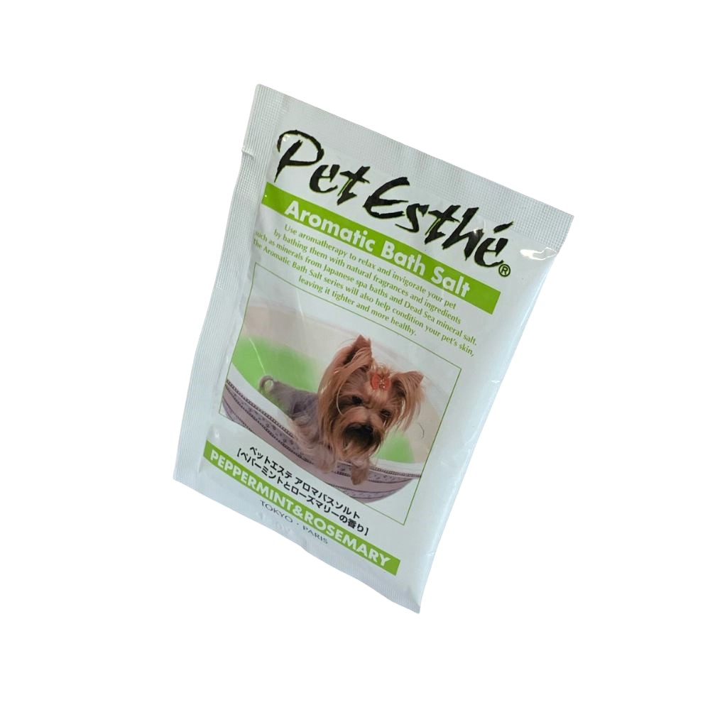 PetEsthe Aromatic Bath Salt Peppermint&Rosemary 15