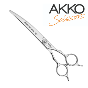 Nożyczki Akko Scissors by Paola Acco Asian Moon 40° Curved 7"