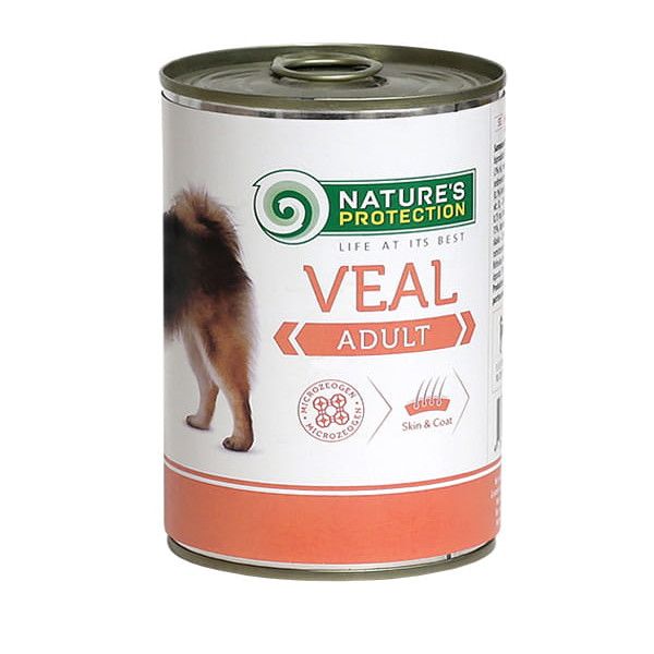 Puszka Nature's Protection Adult cielęcina 400g
