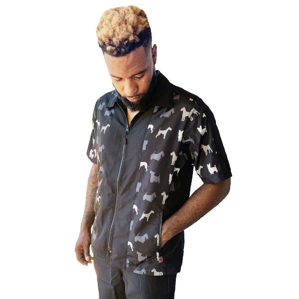 Męska bluza Terrier Print accent M – zdjęcie 2