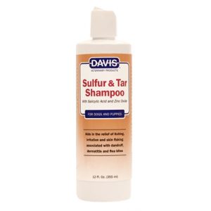 Szampon siarkowy z dzięgciem Sulfur & Tar Davis 355 ml