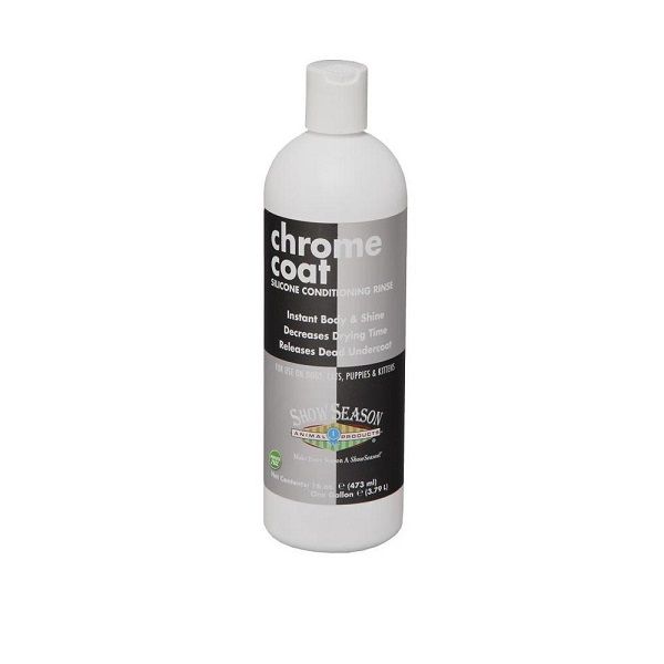 Odżywka Chrome Coat 473 ml 1:32 ułatwia rozczesywanie Błyskawiczne nawilżenie. Olśniewający blask. Sierść jak jedwab – zdjęcie 2