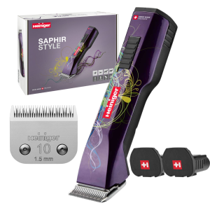 Maszynka Heiniger Saphir Style nr 10 i 2 baterie